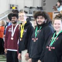 Smiles at Awards Ceremony